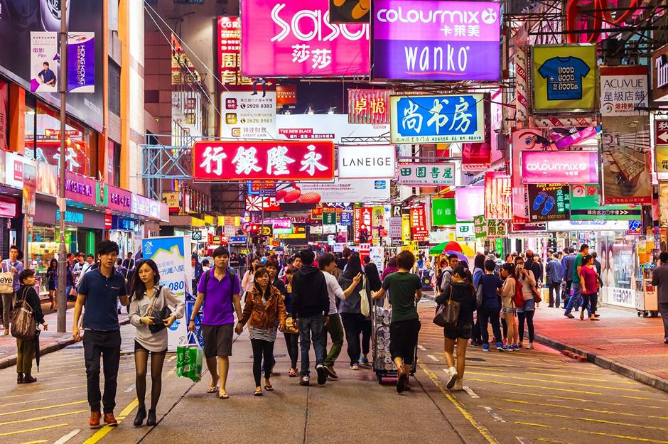 Hong Kong: 10% of adults